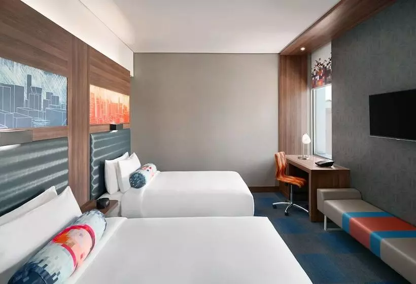 ２ダブルベッドのスタンダードルーム, Aloft Riyadh
