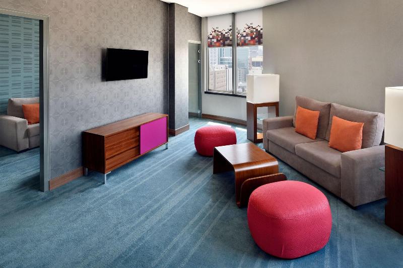 キングサイズベッドのスイートルーム, Aloft Riyadh