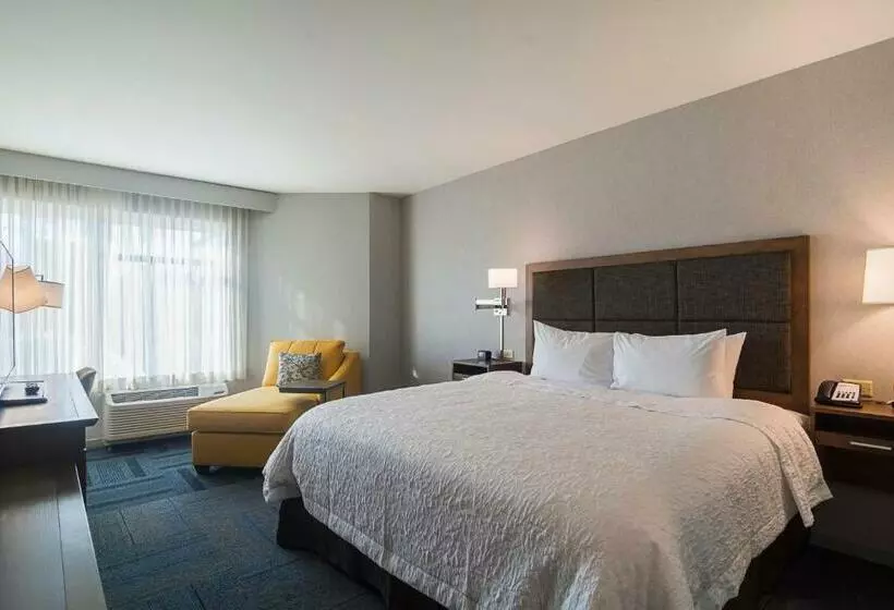 Standard-huone King-vuode, Hampton Inn Chicago North-loyola Station
