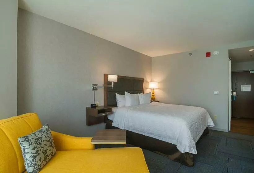 Standard-huone King-vuode, Hampton Inn Chicago North-loyola Station