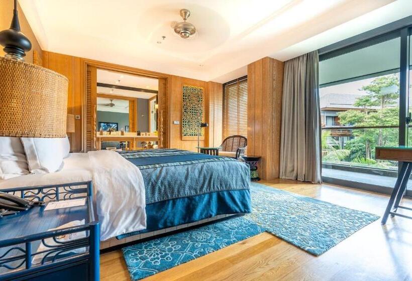 מיטת קינג בסוויטה, Indigo Bali Seminyak Beach, An Ihg