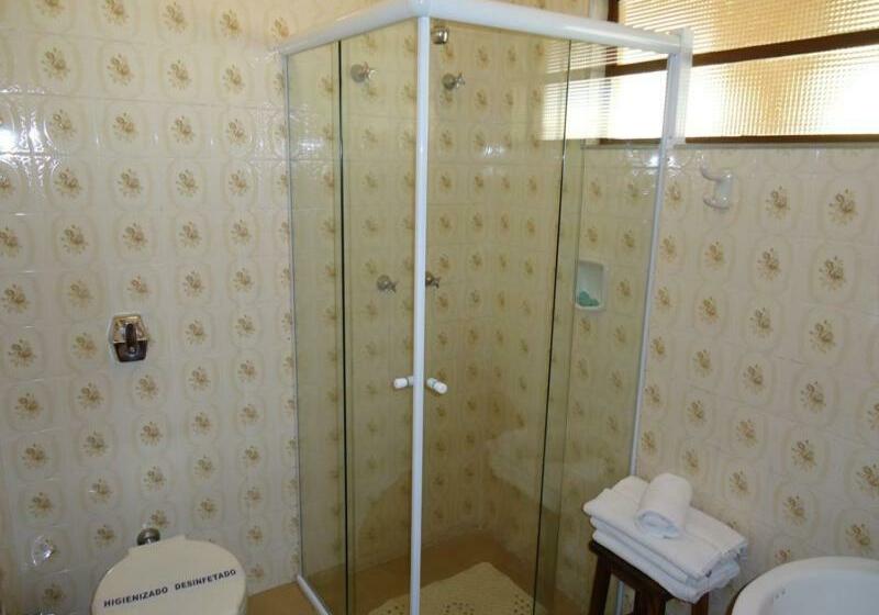 Chambre Quadruple Standard avec Balcon, Recanto São Cristóvão Próximo Ao Parque Tarundu