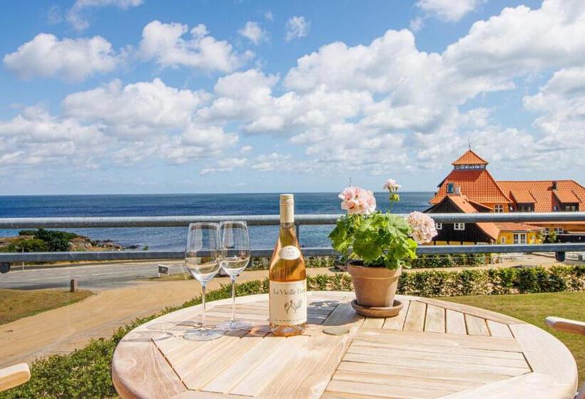 غرفة قياسية مطلّة علي البحر مزوَّدة بشُرفة, Stammershalle Bade