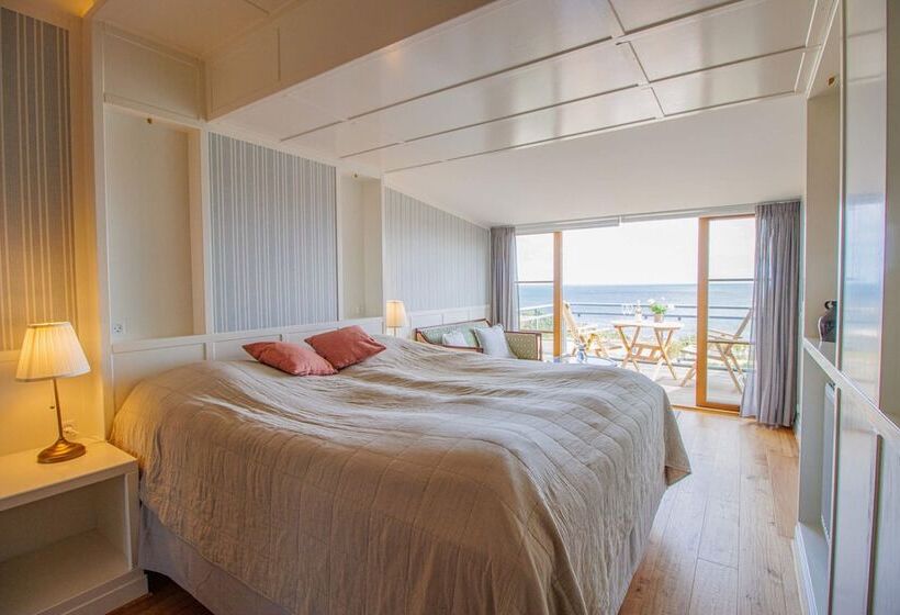 غرفة ديلوكس مطلّة علي البحر مزوَّدة بشُرفة, Stammershalle Bade