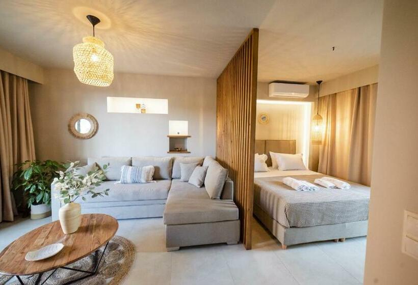 配有游泳池的小型套房, Theros Suites