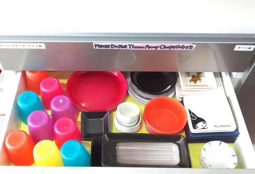 غرفة قياسية فردية حمام مشترك, Fukuoka Guesthouse Little Asia Kokura