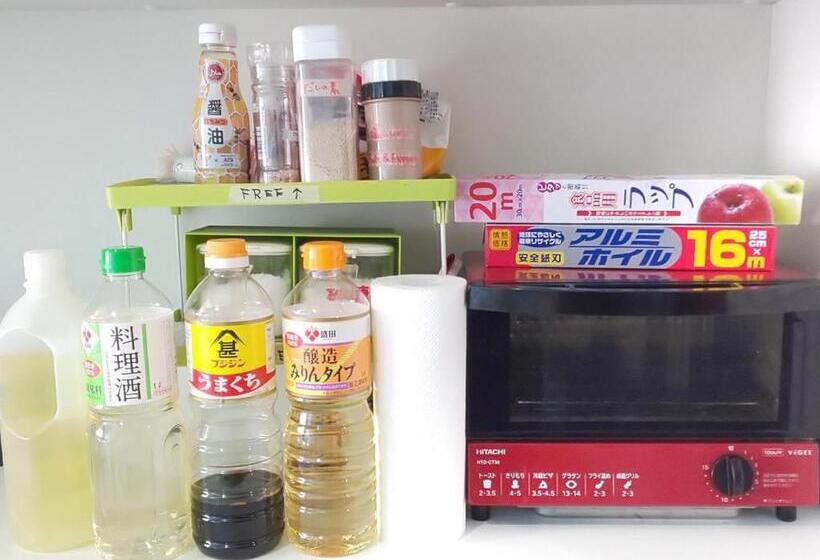 غرفة قياسية حمام مشترك, Fukuoka Guesthouse Little Asia Kokura