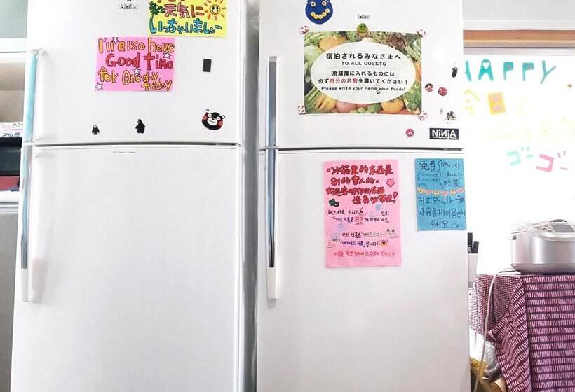 غرفة قياسية ثلاثية حمام مشترك, Fukuoka Guesthouse Little Asia Kokura