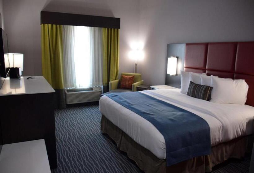 اتاق استاندارد با تخت بزرگ برای معلولان, Del Mar Airport Inn & Suites