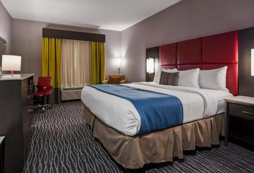 キングサイズベッドのスタンダードルーム, Del Mar Airport Inn & Suites