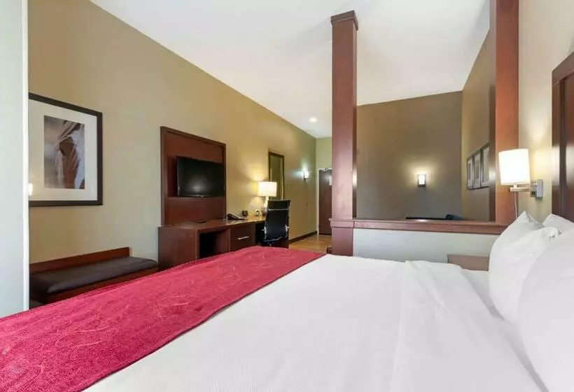 キングサイズベッドのスイートルーム, Comfort Suites Billings