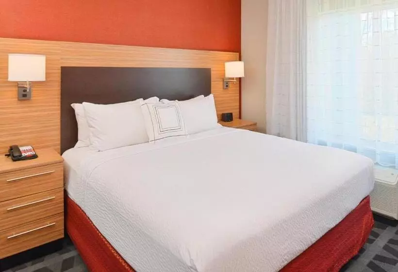 キングサイドベッドのスタンダードワンルーム, Towneplace Suites By Marriott Laplace