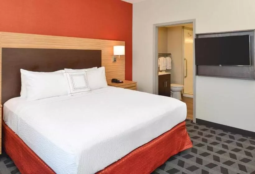 キングサイドベッドのスタンダードワンルーム, Towneplace Suites By Marriott Laplace