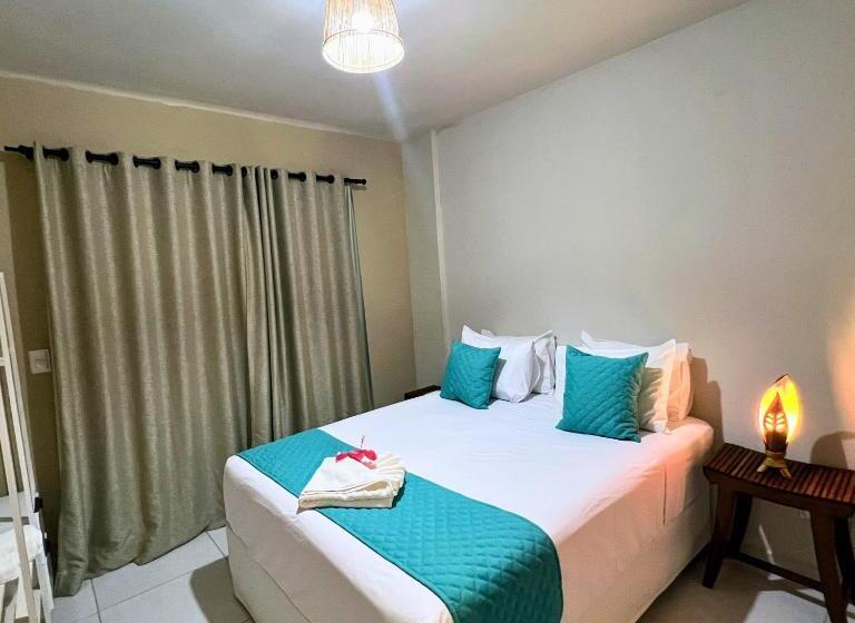 디럭스 룸 킹사이즈 침대, Pousada Villa Bougainville Maragogi