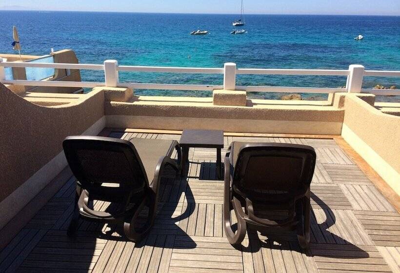 חדר סטנדרט נוף לים עם טרסה, Stella Di Mare