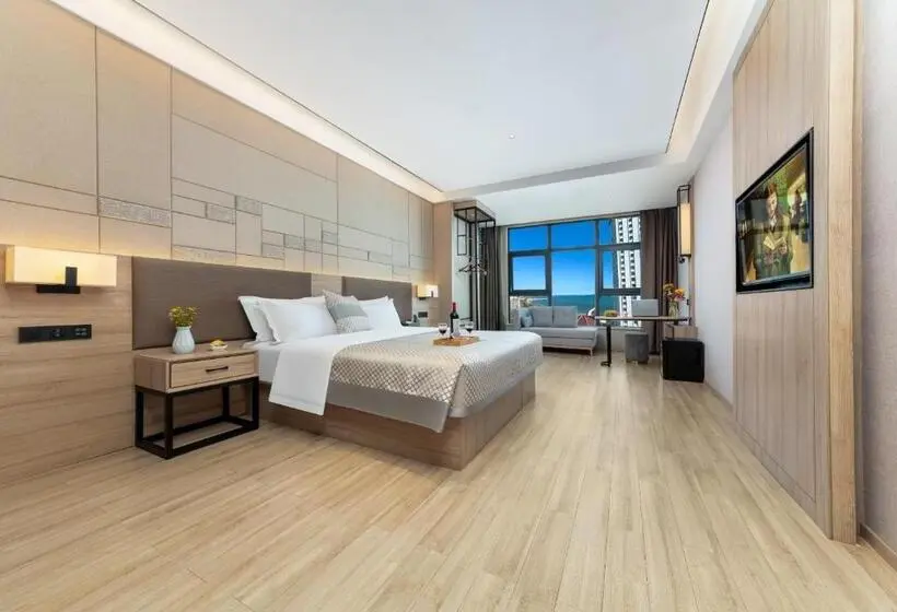 Standard-huone King-vuode, 莫林酒店(moning Hotel）