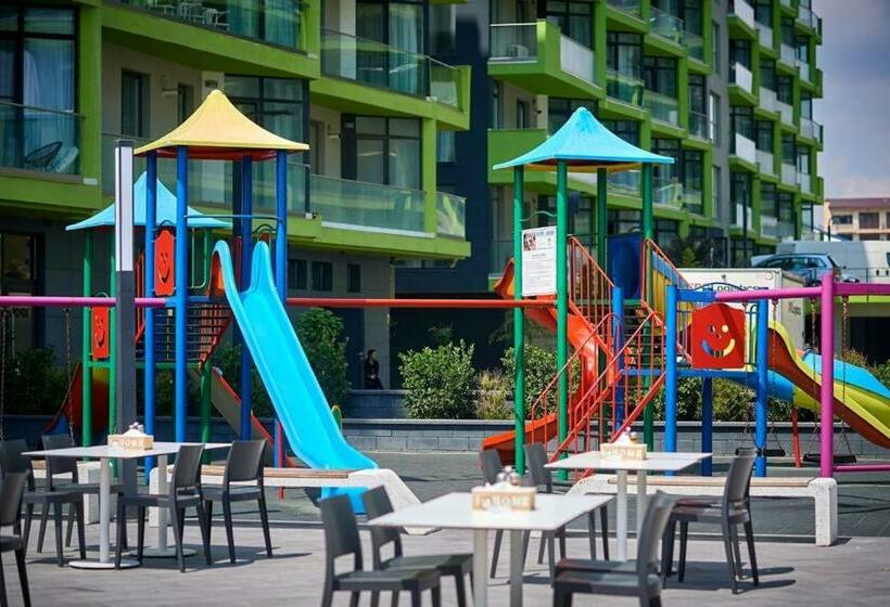 آپارتمان 1 خوابه با چشم‌انداز دریا, Apartamente Indigo By Alz