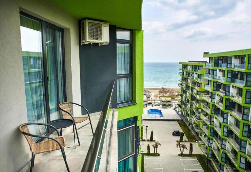 شقة غرفة واحدة مطلة على البحر, Apartamente Indigo By Alz