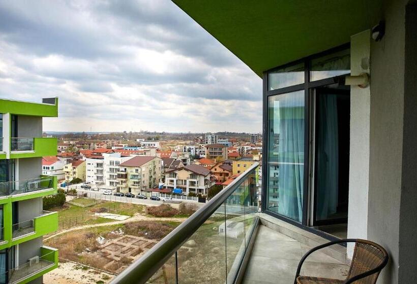 شقة غرفة واحدة مطلة على البحر, Apartamente Indigo By Alz