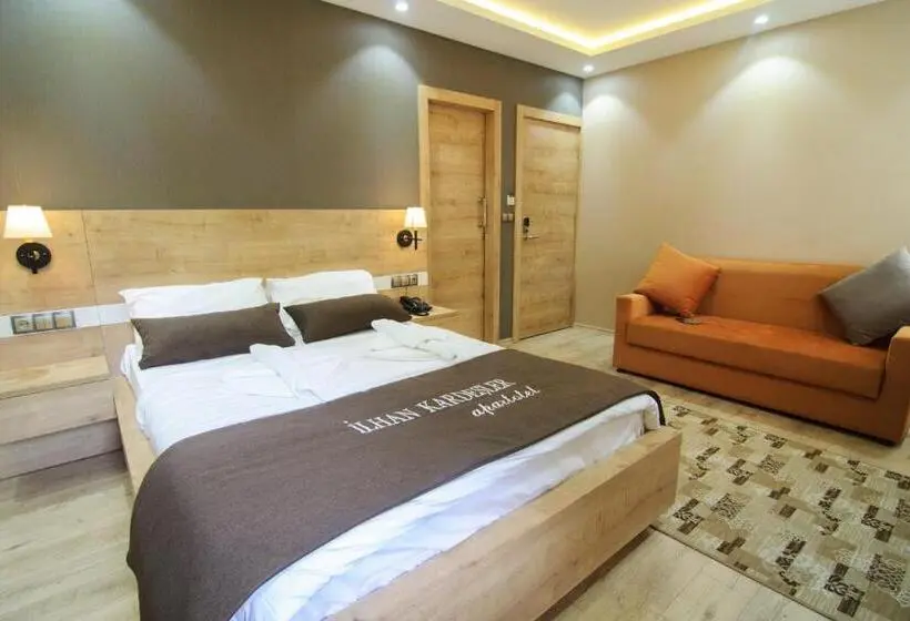 اتاق لوکس با چشمانداز دریاچه, ä°lhan Kardeåler Apart Otel