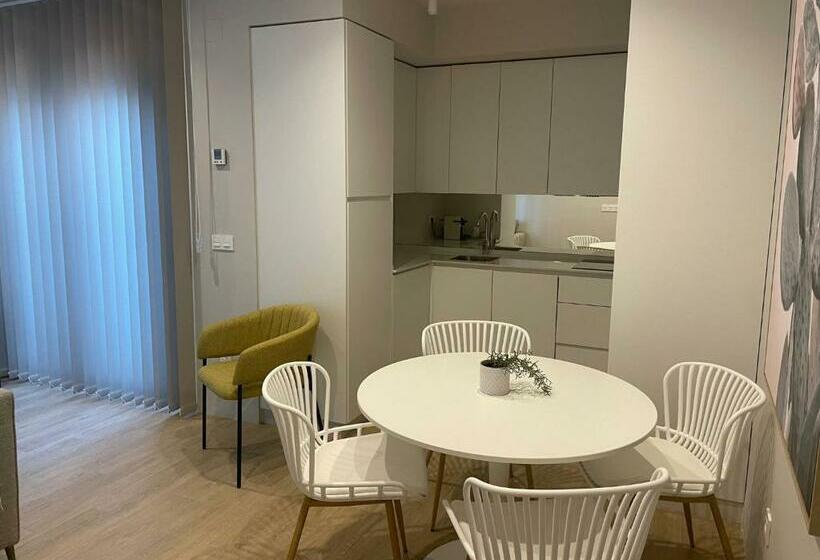침실 1개 테라스 아파트, Apartamentos Turísticos Castilnovo