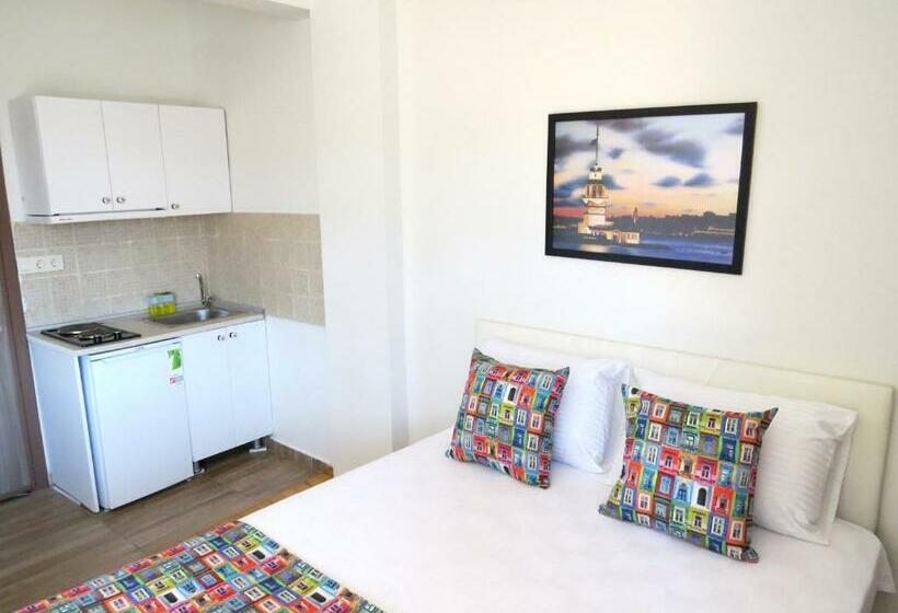 إستديو قياسى مزود بشرفة, Istanberry   Vanilla Apartments