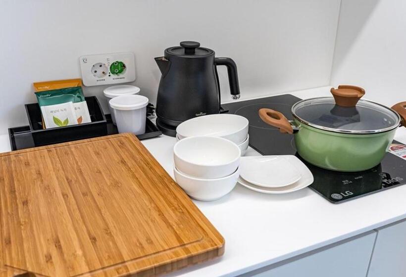 غرفة بريميوم مطلة على المدينة, Allzip Archieve4h Residence Hotel Busan