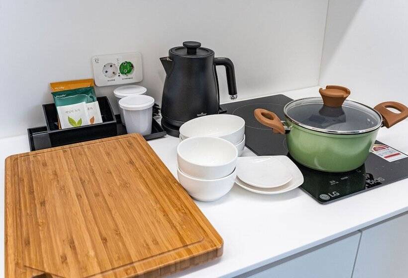 غرفة بريميوم مطلة على المدينة, Allzip Archieve4h Residence Hotel Busan