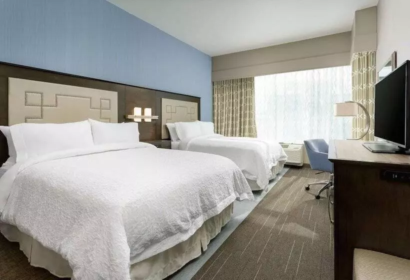 2ダブルベッドのスタンダードルーム, Hampton Inn & Suites Napa