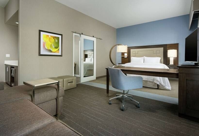 ダブルベッドのスタンダードスタジオ, Hampton Inn & Suites Napa
