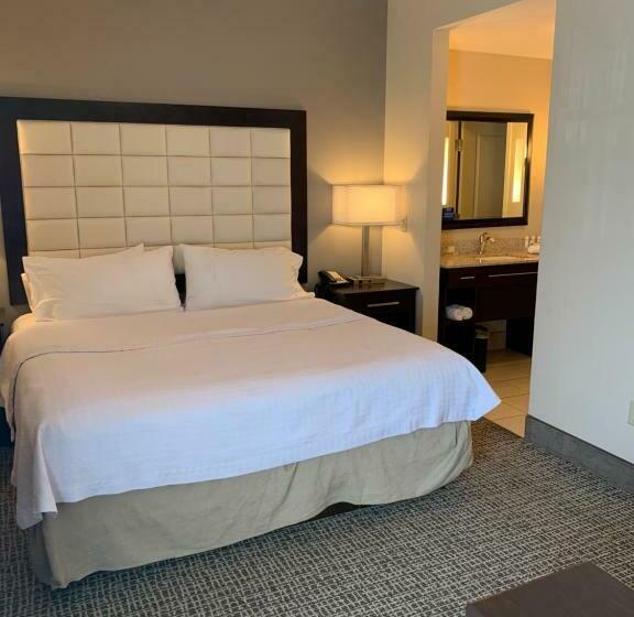 キングサイズベッドのデラックススイート, Homewood Suites By Hilton Munster