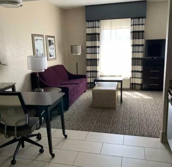 キングサイズベッドのデラックススイート, Homewood Suites By Hilton Munster