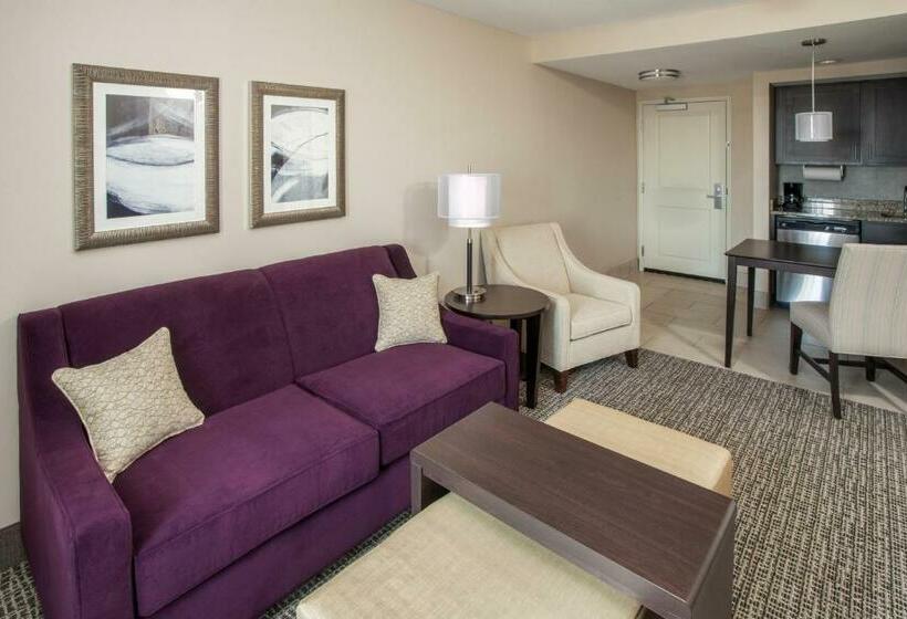 キングサイズベッドのデラックススイート, Homewood Suites By Hilton Munster