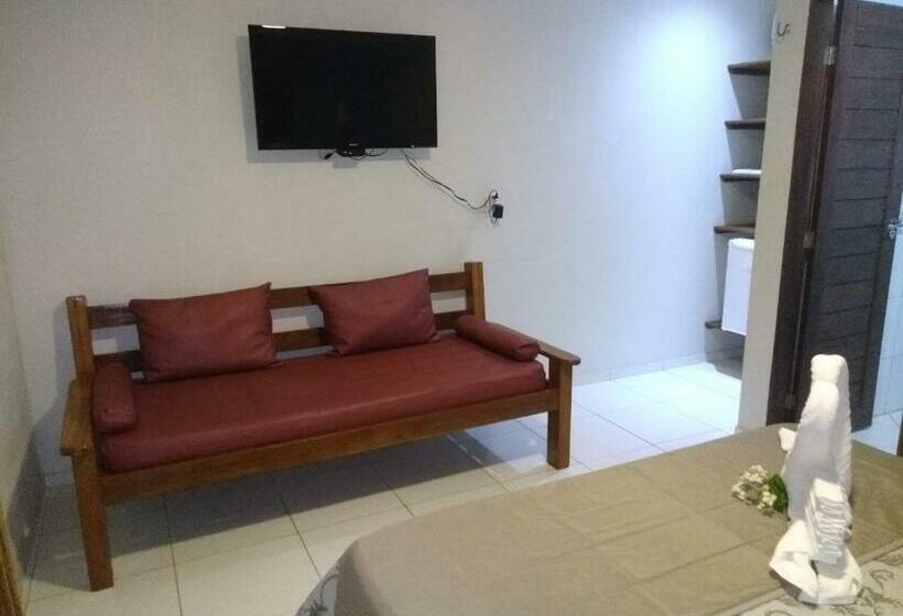 غرفة قياسية مزوَّدة بجاكوزي, Pousada Gostoso Village