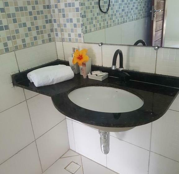 غرفة قياسية مزوَّدة بجاكوزي, Pousada Gostoso Village