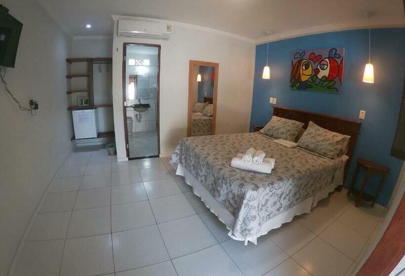 غرفة قياسية مزوَّدة بجاكوزي, Pousada Gostoso Village