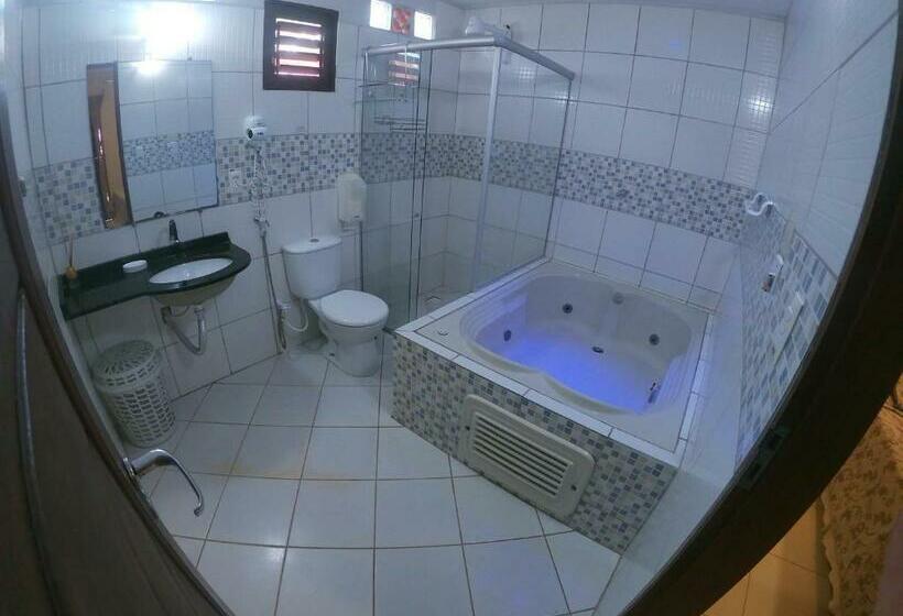 غرفة قياسية مزوَّدة بجاكوزي, Pousada Gostoso Village