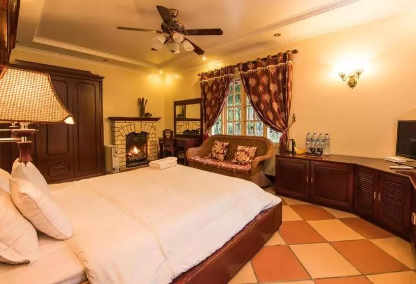 اتاق استاندارد با چشم‌انداز باغ, Sapa Garden Bed And Breakfast