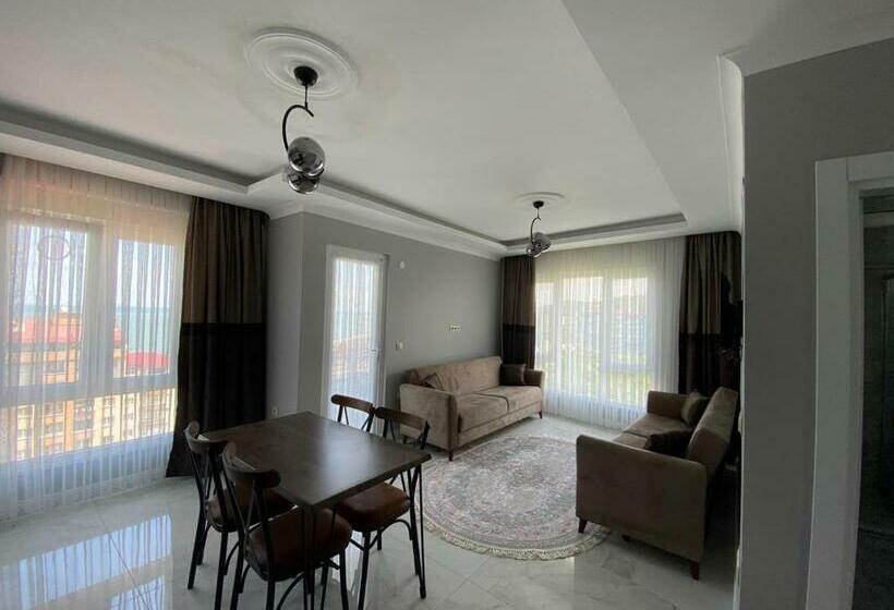 Апартаменты 1 Спальня Вид на Море, Metehan Sui̇t Apart