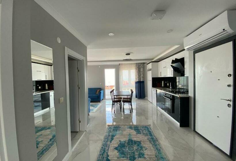 Апартаменты 1 Спальня Вид на Море, Metehan Sui̇t Apart