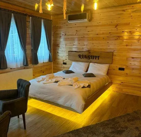 キングサイズベッドのスタンダードルーム, Ria Süit Otel Bungalov