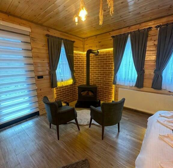 غرفة قياسية سرير كينج, Ria Süit Otel Bungalov