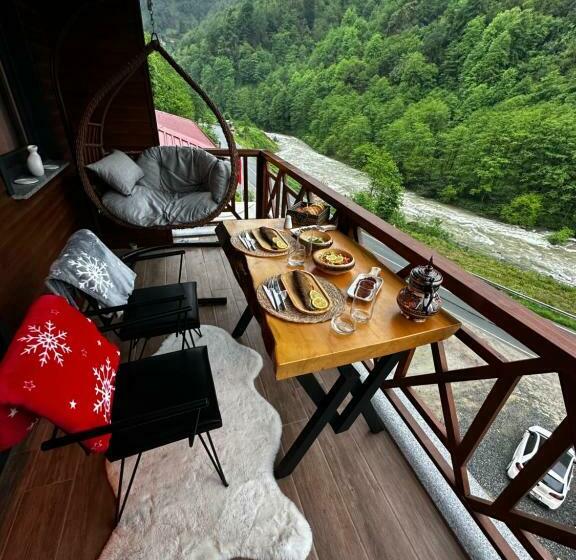 디럭스 스위트 킹 침대, Ria Süit Otel Bungalov