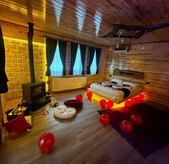 バルコニー付きデラックスルーム, Ria Süit Otel Bungalov