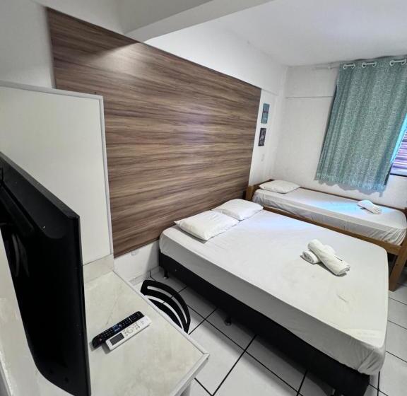 Трехместный Номер Deluxe, Flamingo Beach Pousada