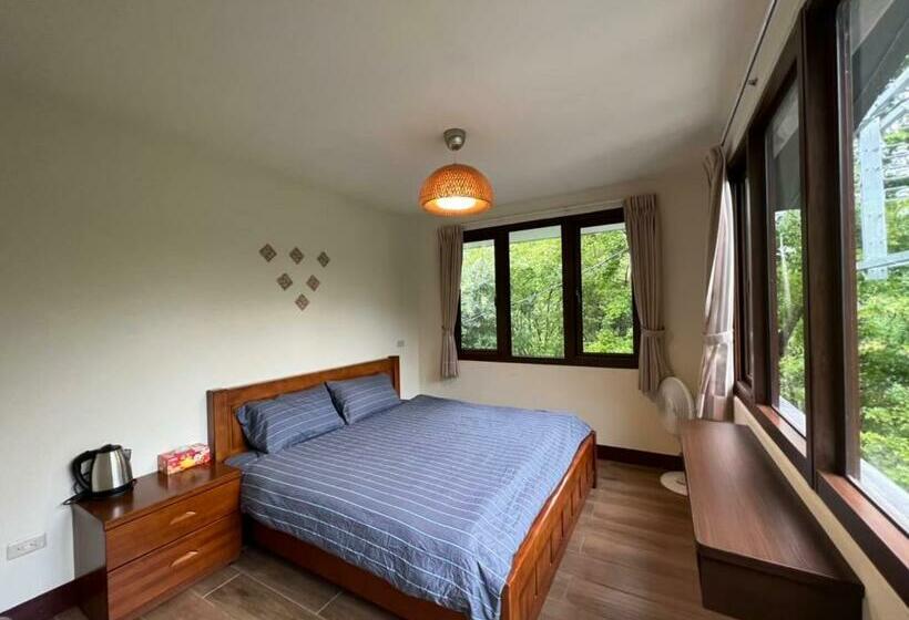 اتاق استاندارد با چشم‌انداز کوهستان, 清翠渡假民宿