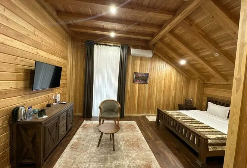 キングサイズベッドのスタンダードルーム, Le Chalet Mont And Restaurant