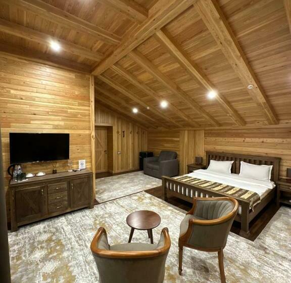디럭스 룸, Le Chalet Mont And Restaurant