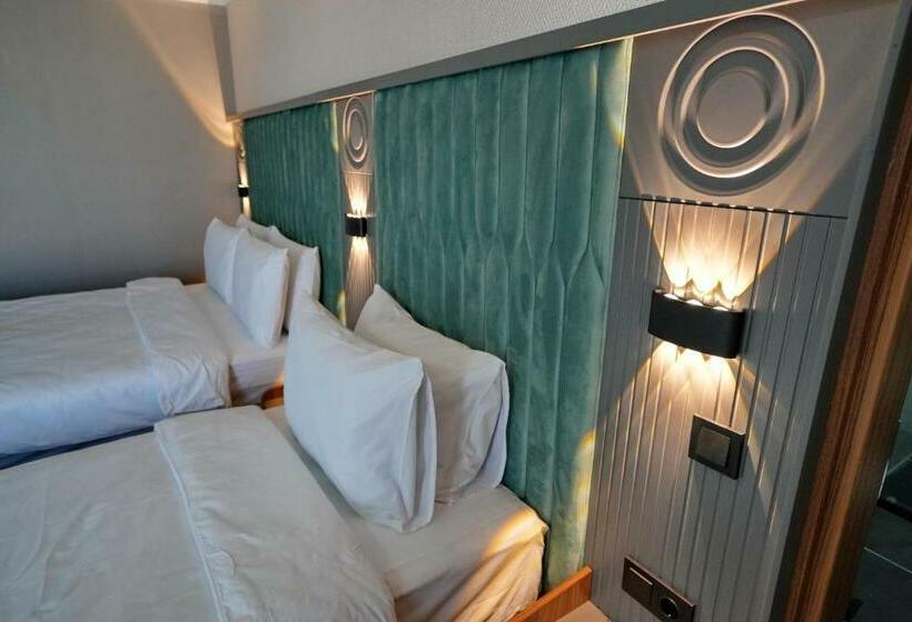 غرفة قياسية ثلاثية, Shelton Airport