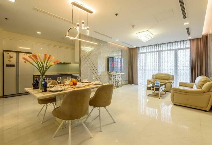 آپارتمان لوکس 1 خوابه, Landmark Vinhomes Christine Apartment
